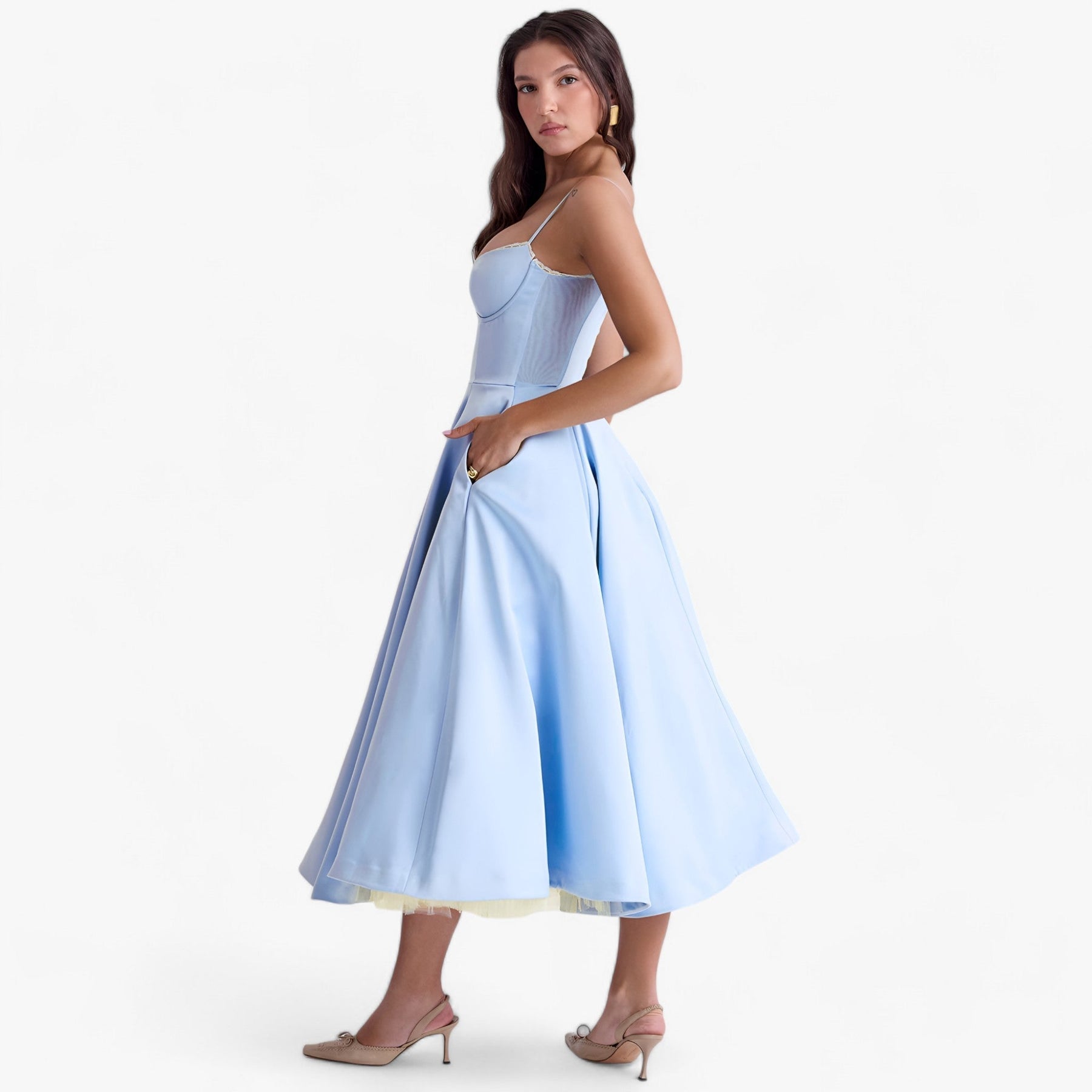 Vestidos de noche – Corte elegante y detalles con estilo