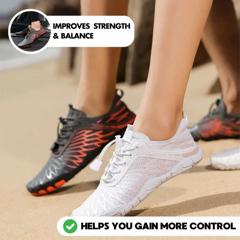 Zapatillas barefoot antideslizantes unisex para una pisada natural