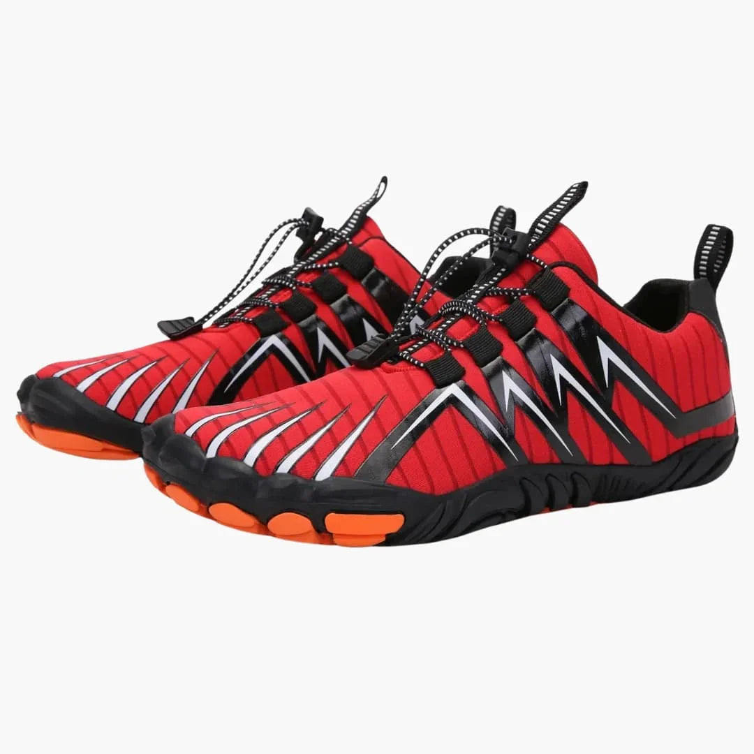 Zapatillas barefoot planas unisex con diseño de cinco dedos y suela antideslizante