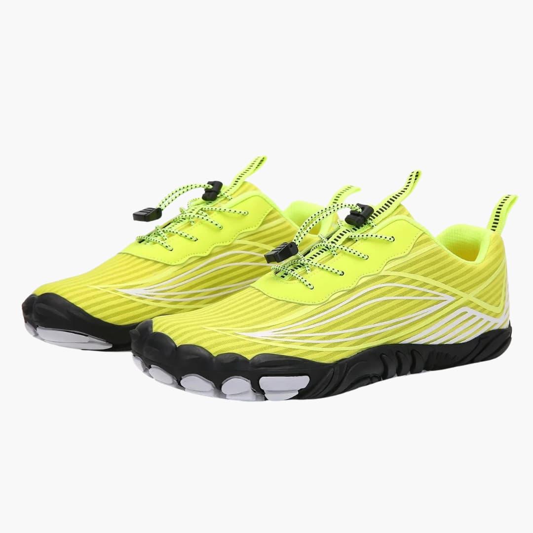 Zapatillas barefoot planas unisex con diseño de cinco dedos y suela antideslizante
