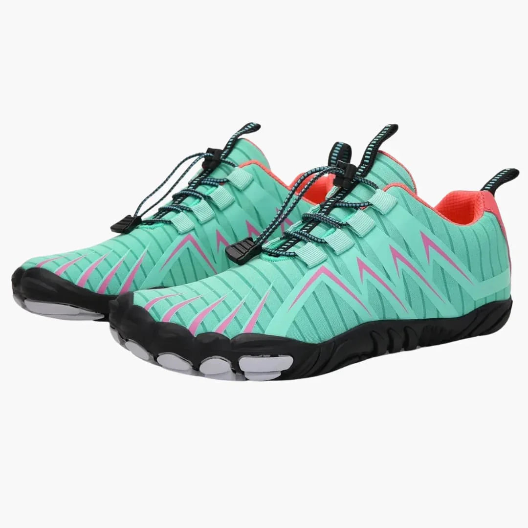 Zapatillas barefoot planas unisex con diseño de cinco dedos y suela antideslizante
