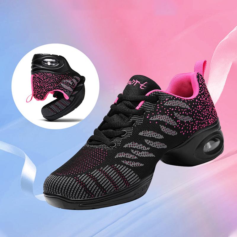Zapatillas cómodas de danza jazz para deportes al aire libre