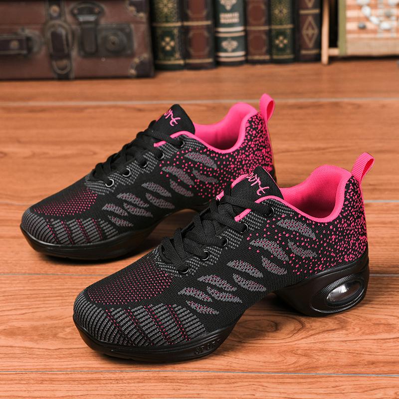 Zapatillas cómodas de danza jazz para deportes al aire libre