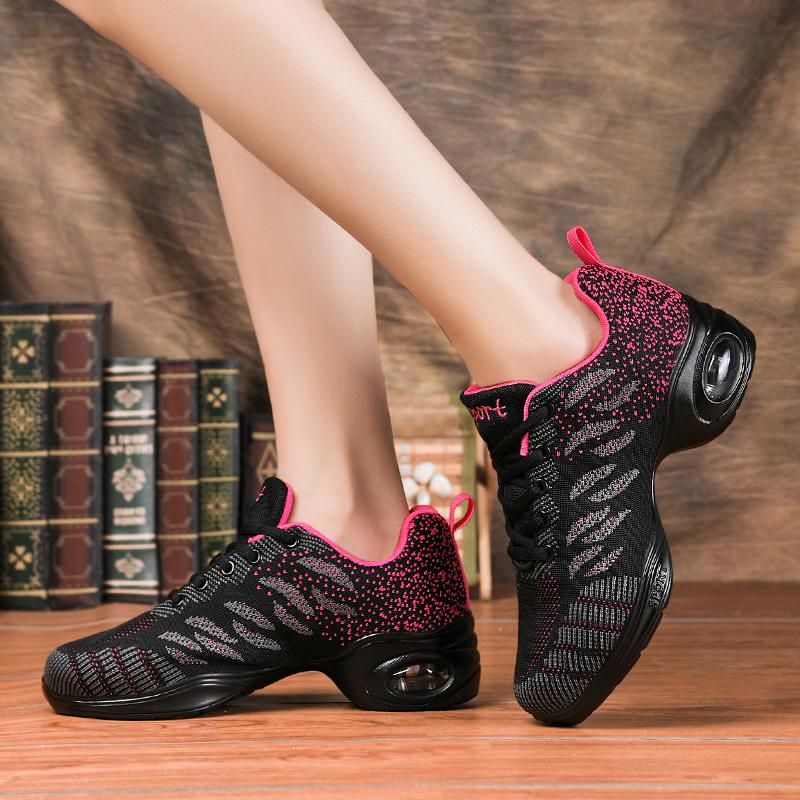 Zapatillas cómodas de danza jazz para deportes al aire libre