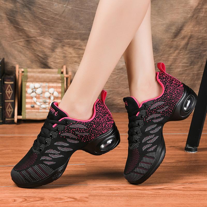 Zapatillas cómodas de danza jazz para deportes al aire libre