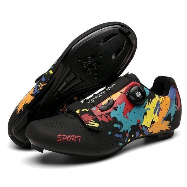 Zapatillas de Ciclismo de Montaña con Agarre para Pedales Planos