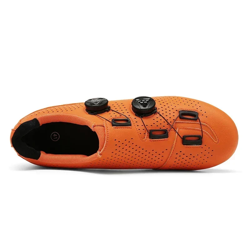Zapatillas de ciclismo unisex con cierre giratorio – Ligeras y cómodas