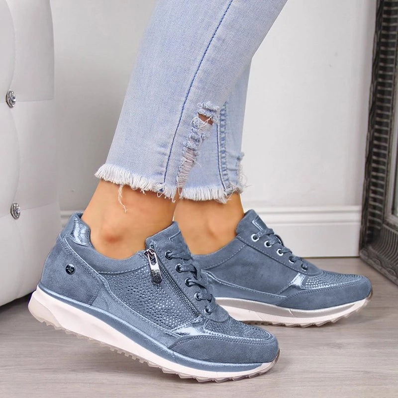 Zapatillas de paseo para mujer con diseño moderno y suela antideslizante