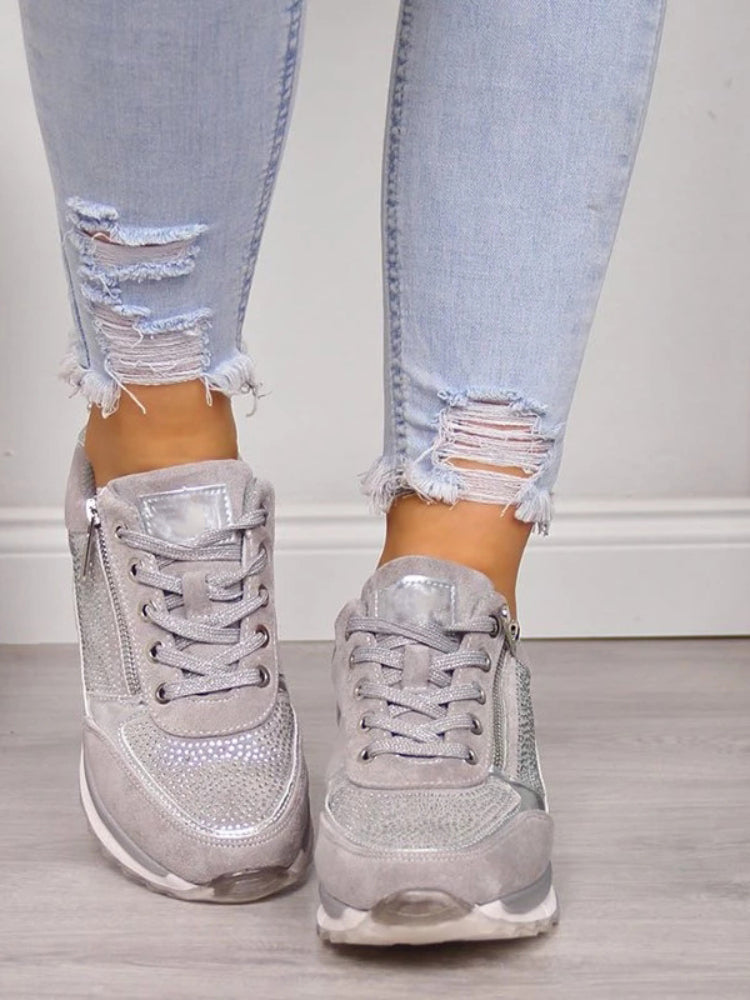 Zapatillas de paseo para mujer con diseño moderno y suela antideslizante