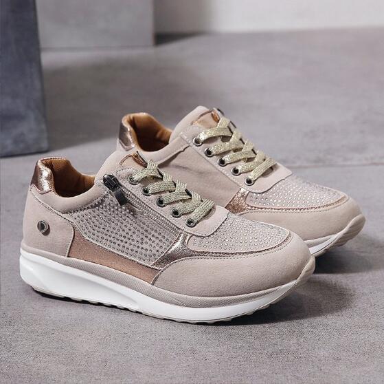 Zapatillas de paseo para mujer con diseño moderno y suela antideslizante