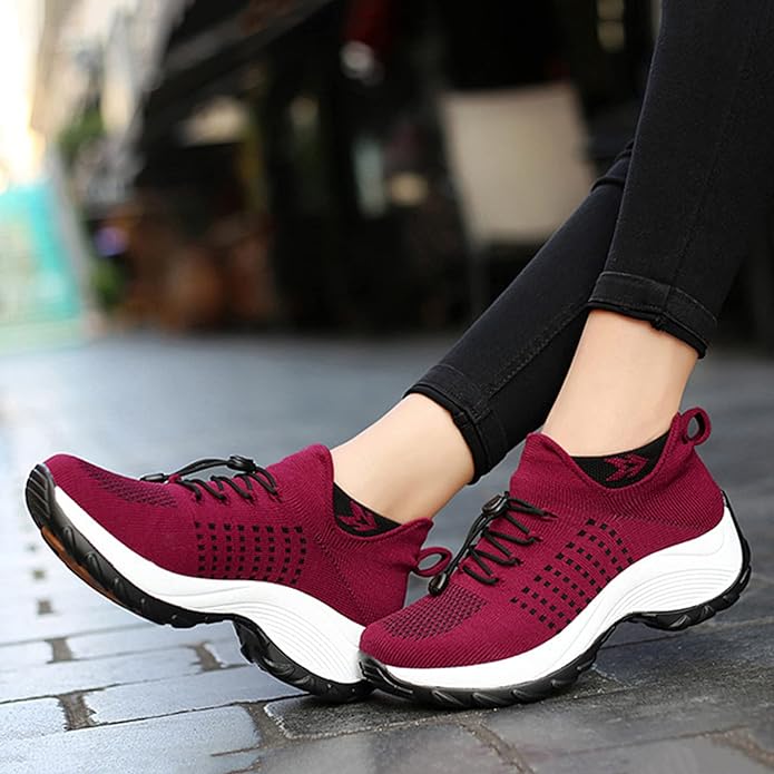 Zapatillas de running para mujer con cámara de aire