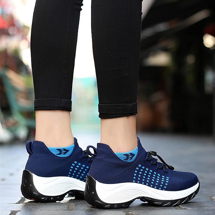 Zapatillas de running para mujer con cámara de aire