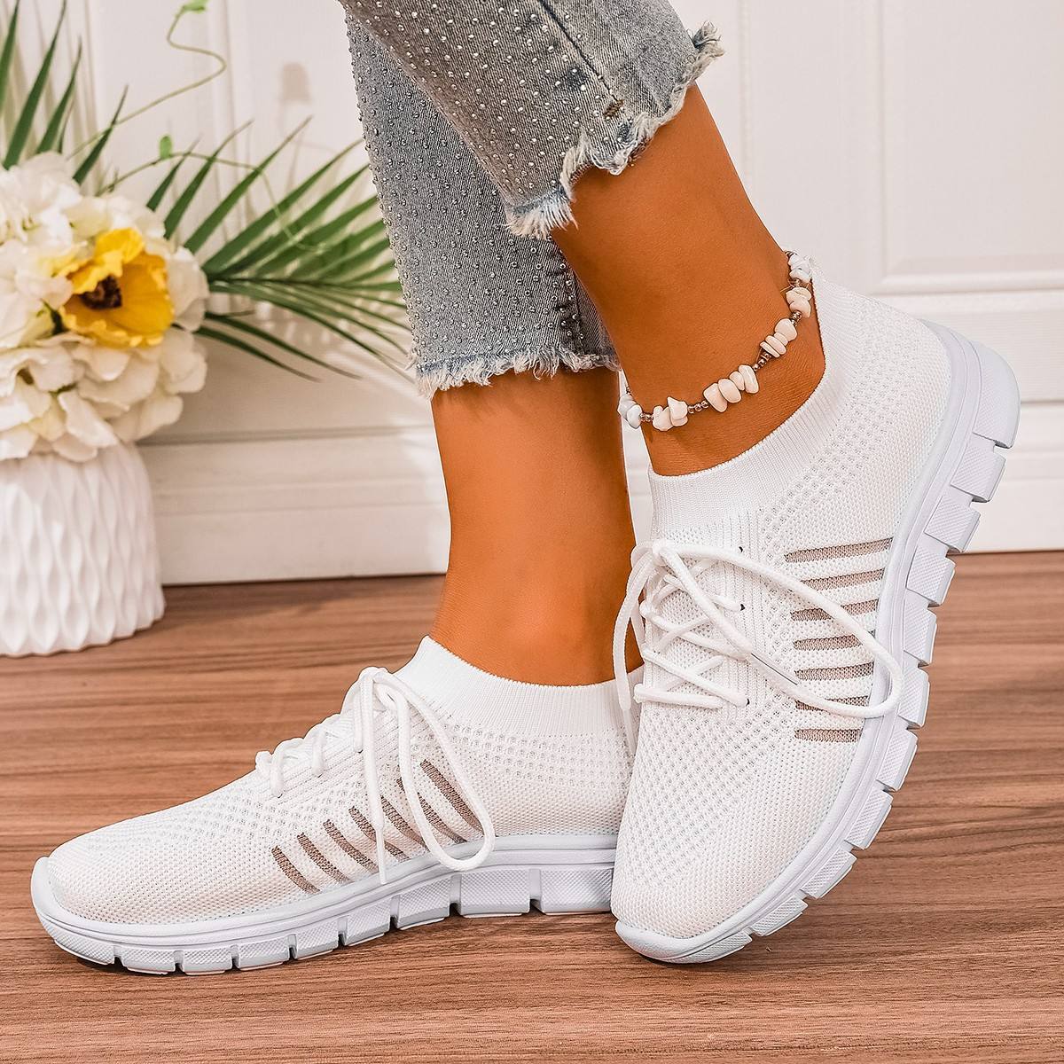 Zapatillas deportivas compactas para mujer