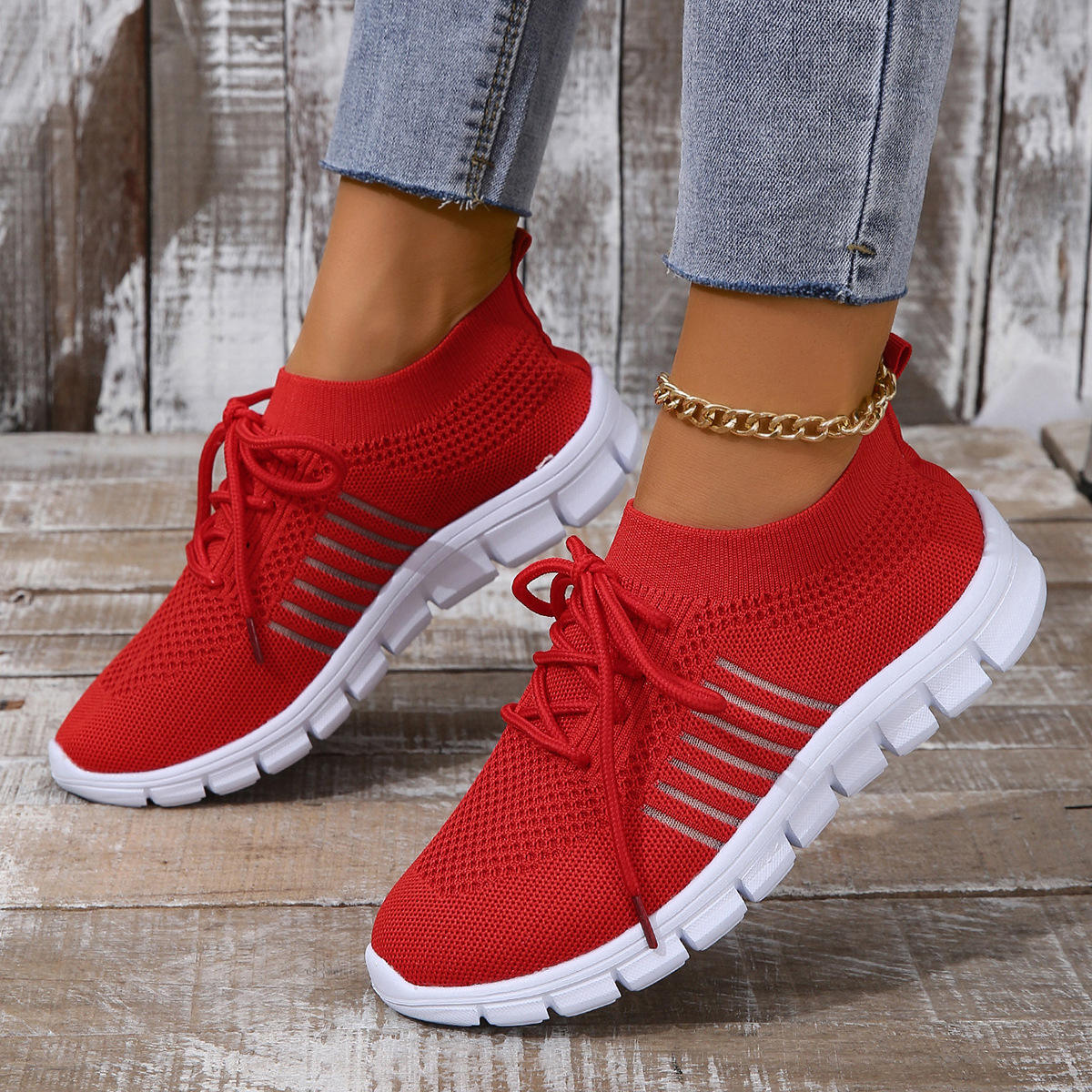 Zapatillas deportivas compactas para mujer