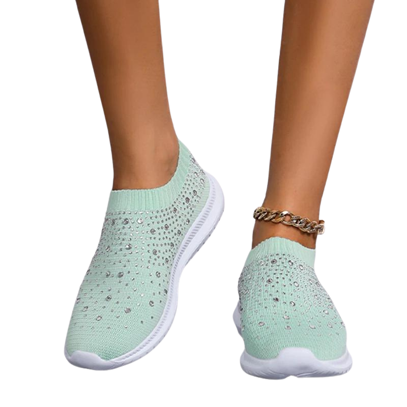 Zapatillas deportivas para mujer de malla transpirable