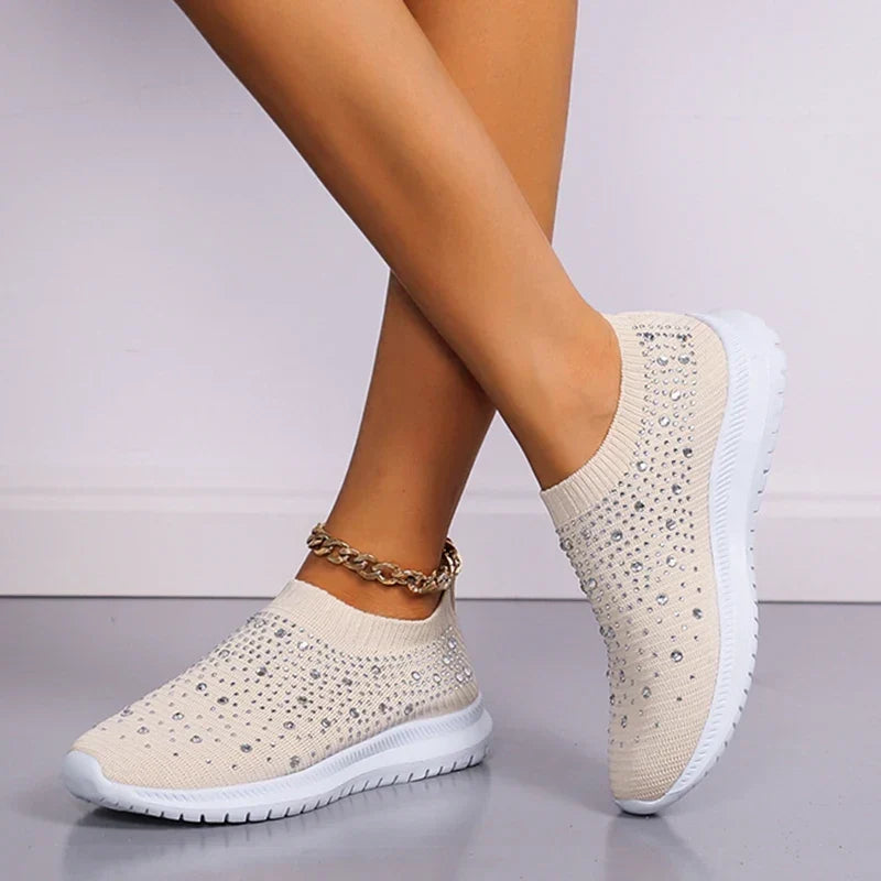 Zapatillas deportivas para mujer de malla transpirable