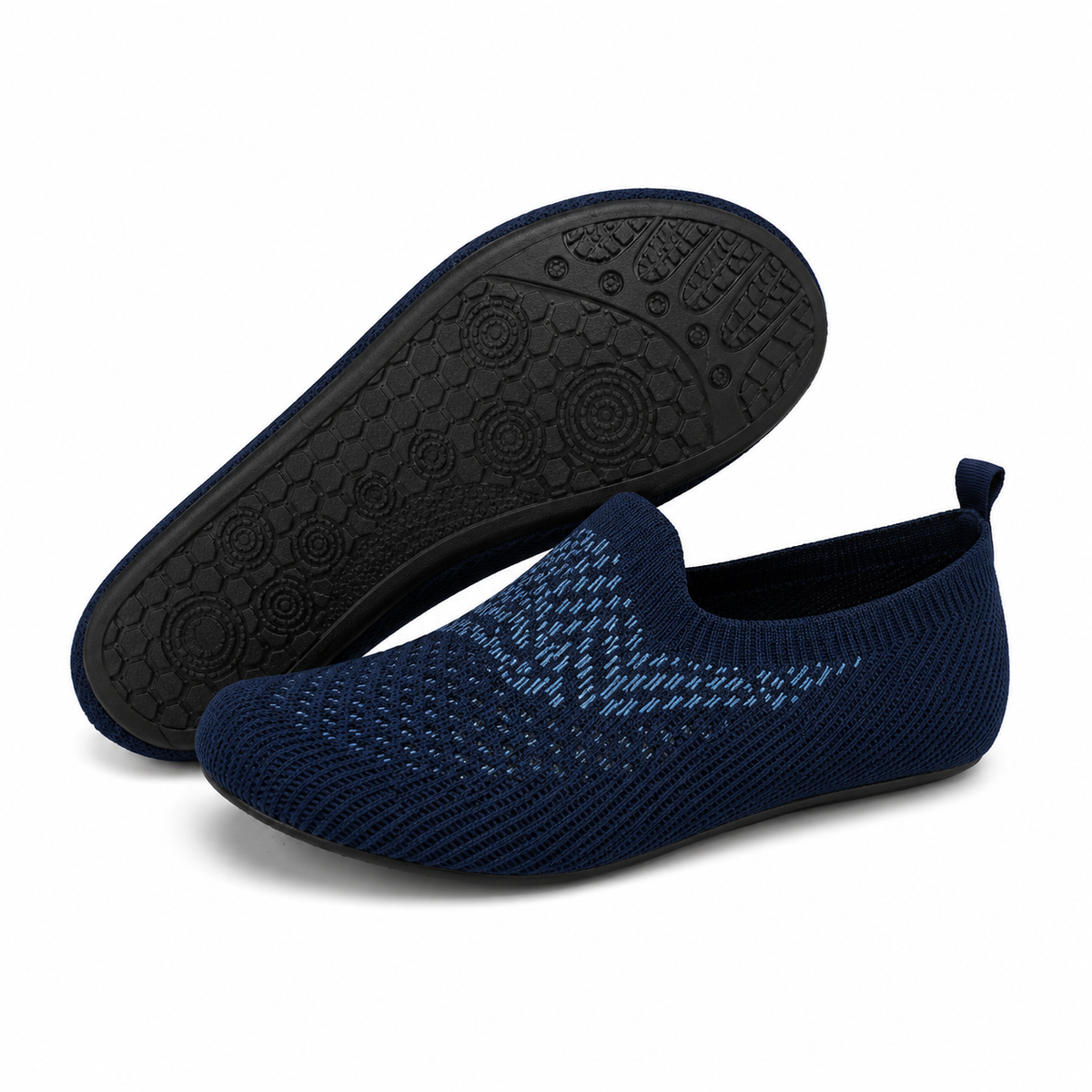 Zapatillas deportivas slip-on estilo barefoot para caminar