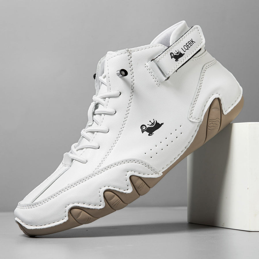 Zapatillas minimalistas - Calzado de senderismo unisex de piel