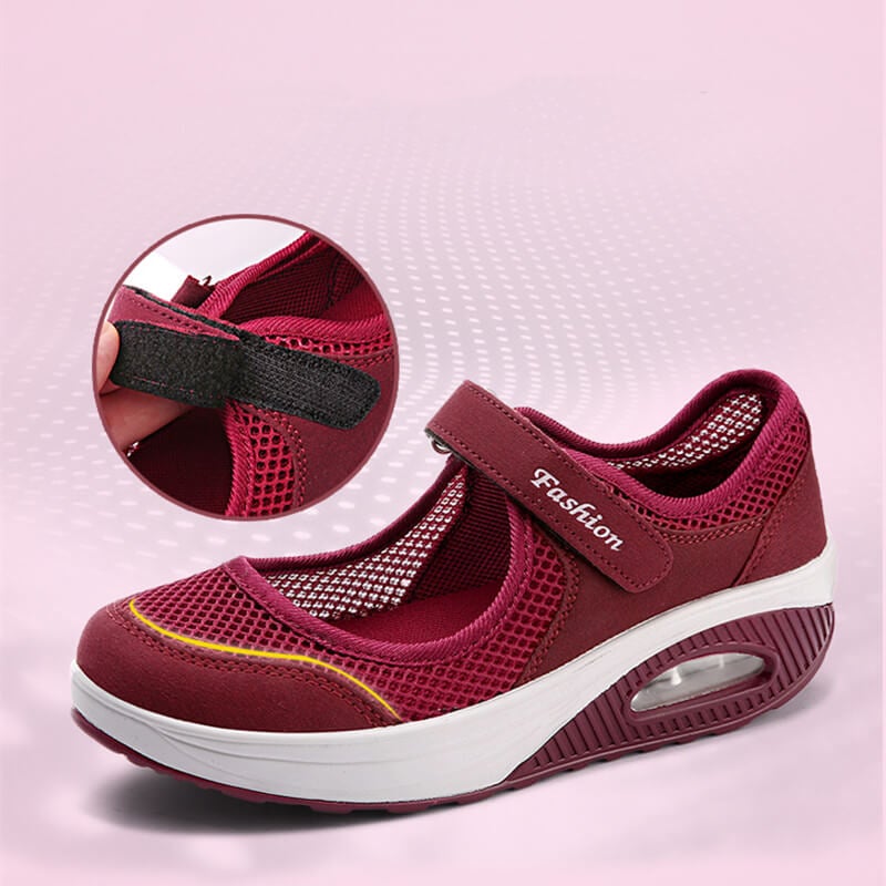 Zapatillas modernas y transpirables para mujer