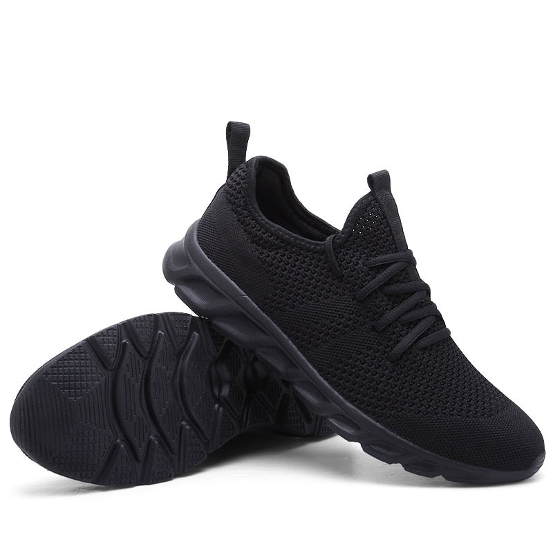 Zapatillas para hombre de malla transpirable