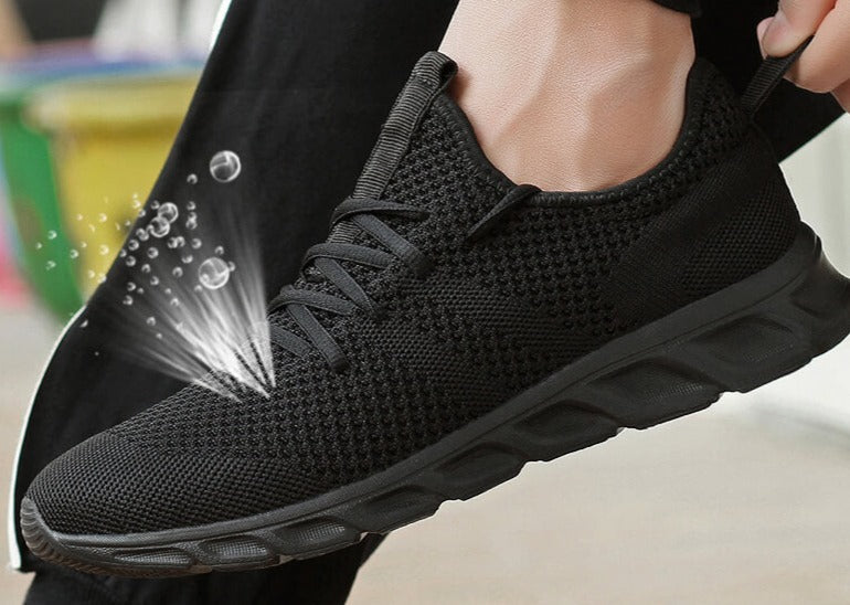 Zapatillas para hombre de malla transpirable