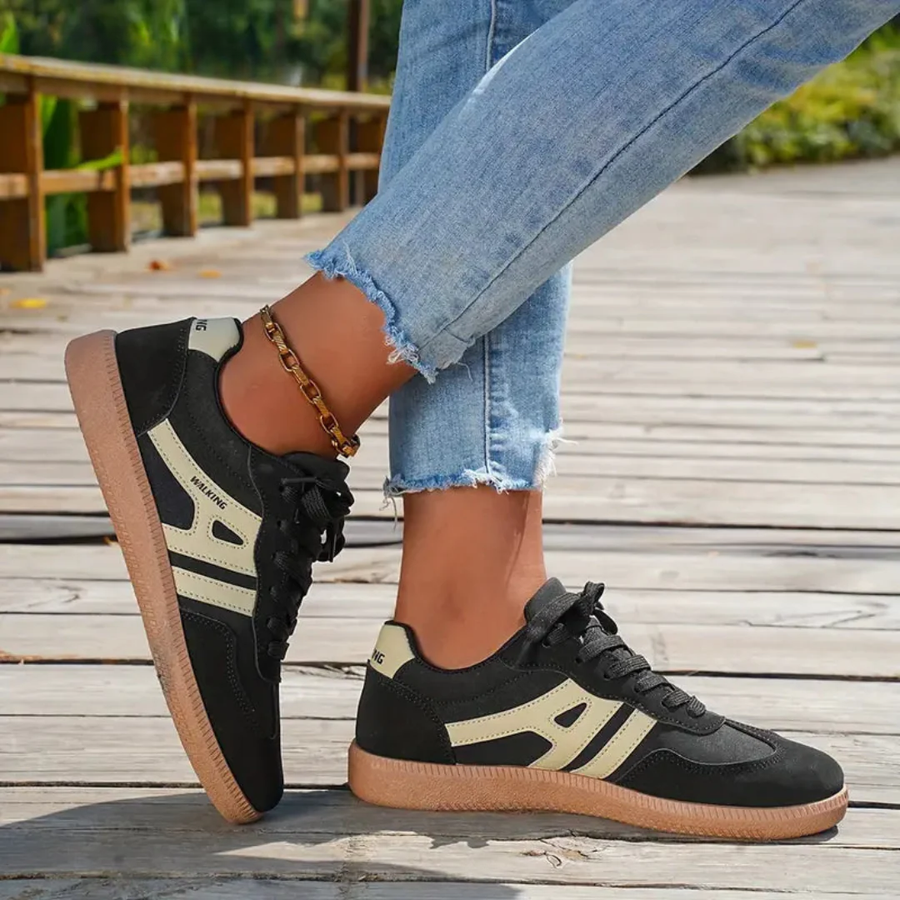 Zapatillas Retro con Cordones para Mujer | Casual