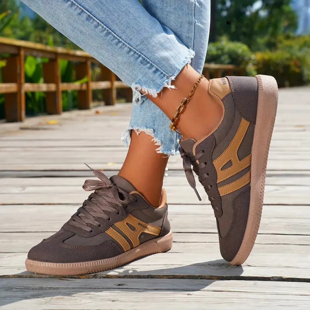 Zapatillas Retro con Cordones para Mujer | Casual