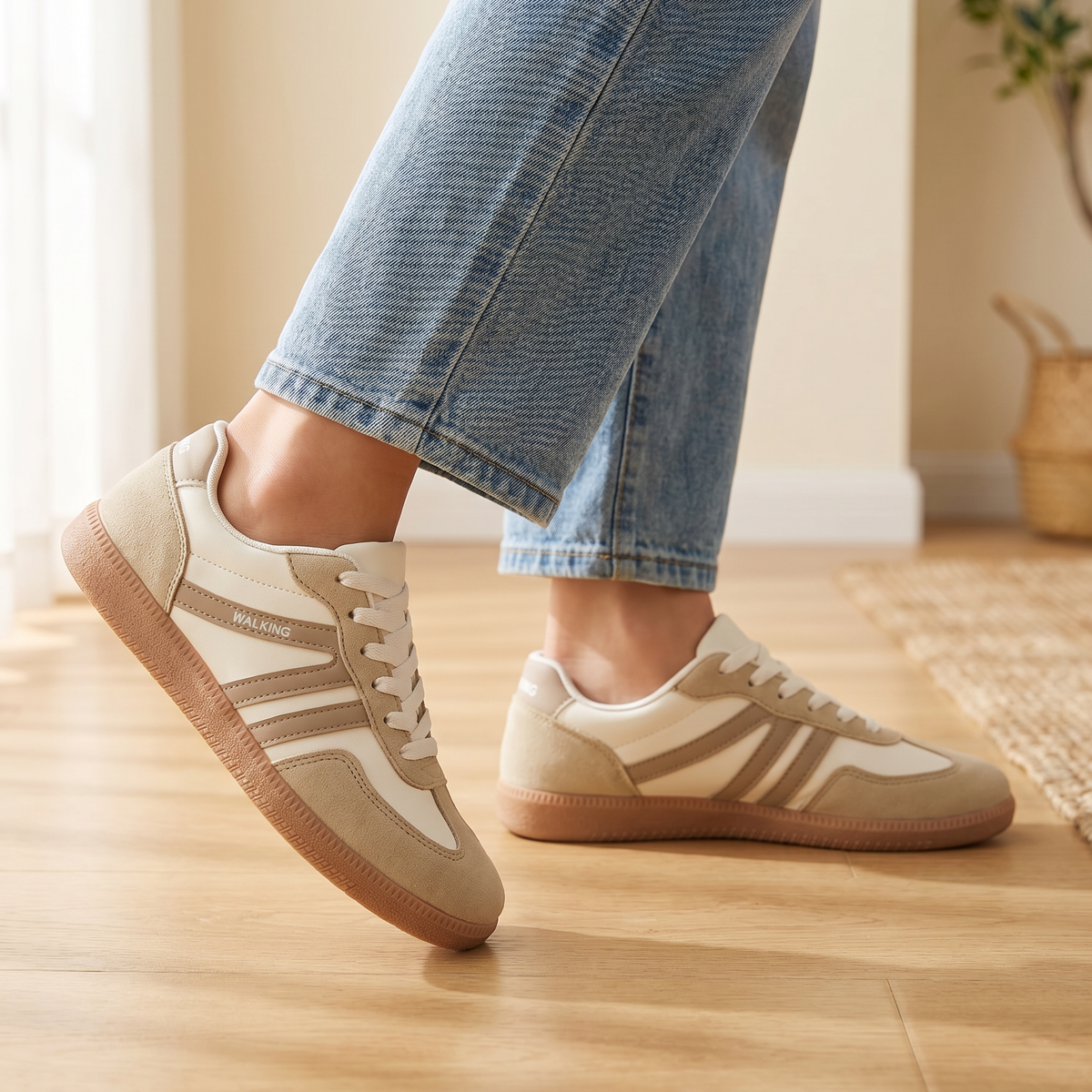 Zapatillas Slip-On Ligeras para Mujer | Calzado de Paseo Cómodo para Todos los Días