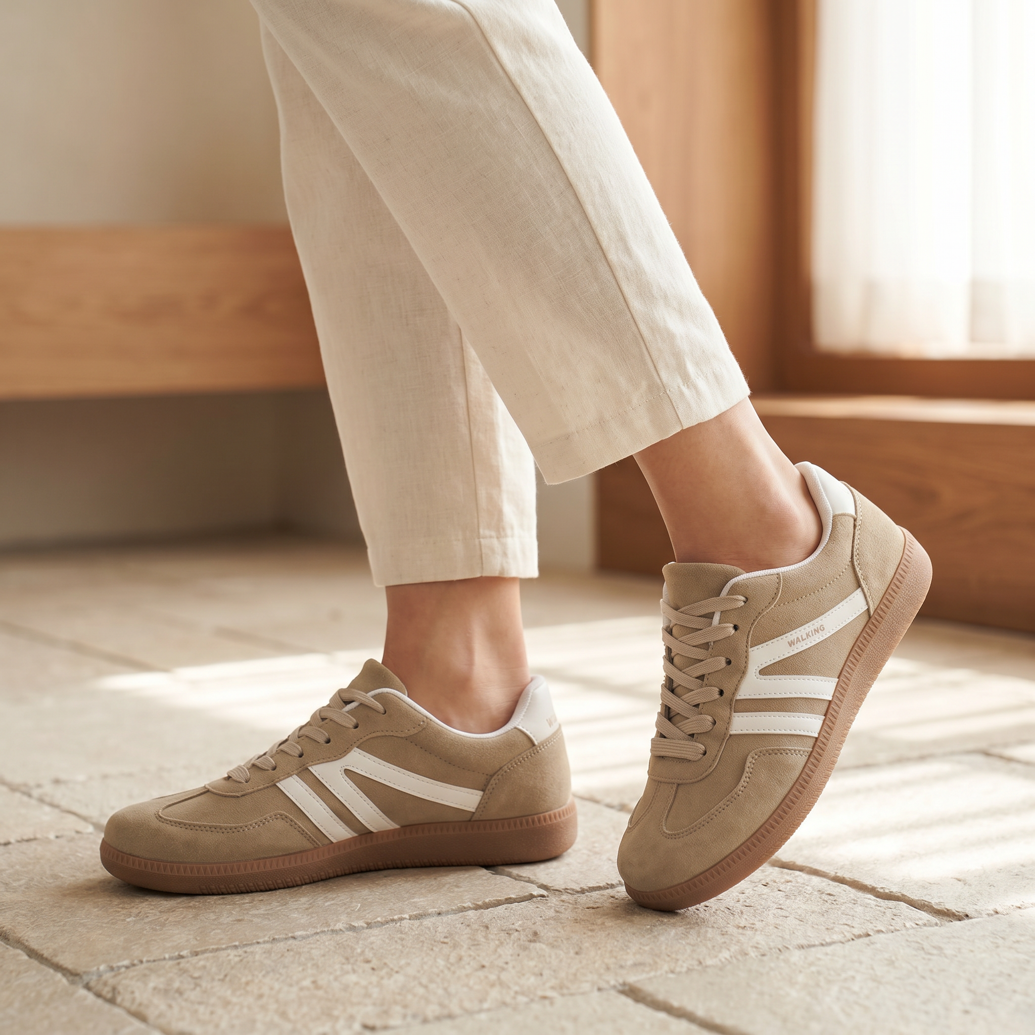 Zapatillas Slip-On Ligeras para Mujer | Calzado de Paseo Cómodo para Todos los Días