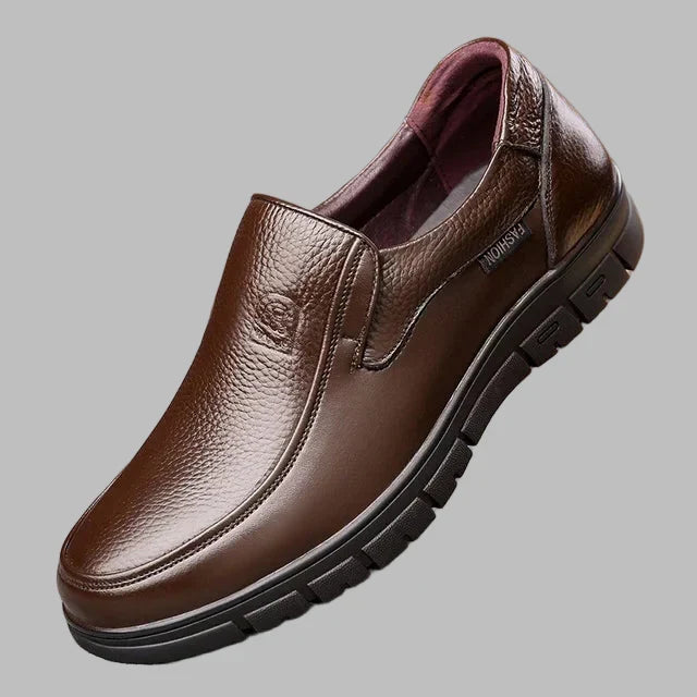 Zapatos casuales para hombre de cuero genuino
