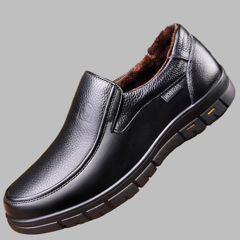 Zapatos casuales para hombre de cuero genuino