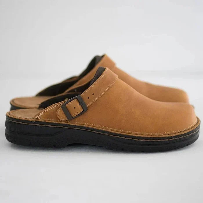 Zapatos de cuero con soporte