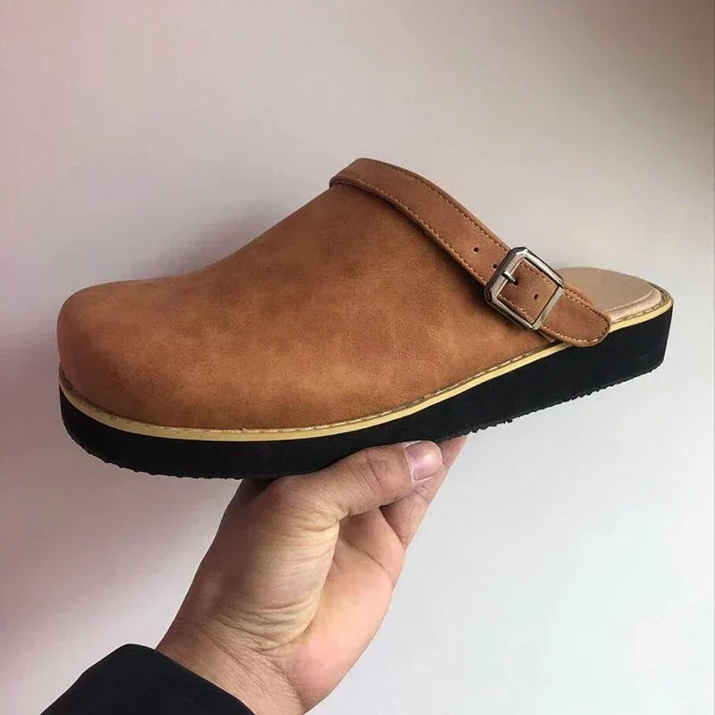 Zapatos de cuero con soporte