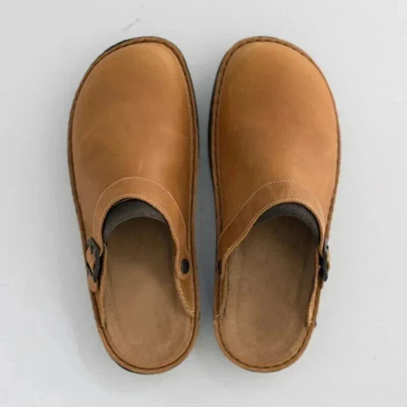 Zapatos de cuero con soporte