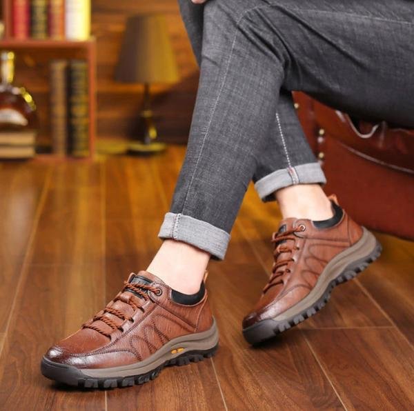 Zapatos de cuero hechos a mano