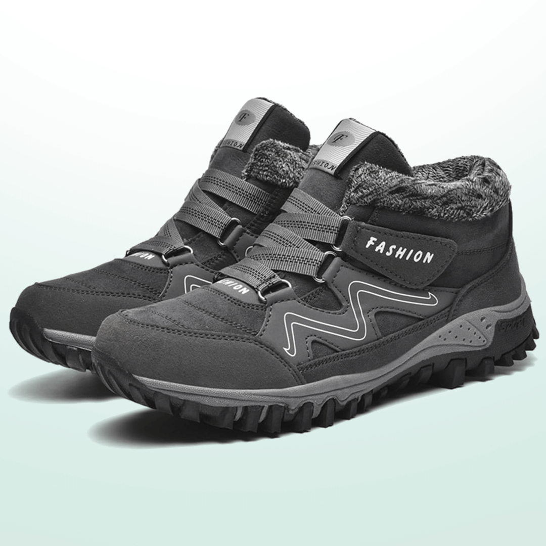 Zapatos de invierno impermeables para mujer con forro cálido