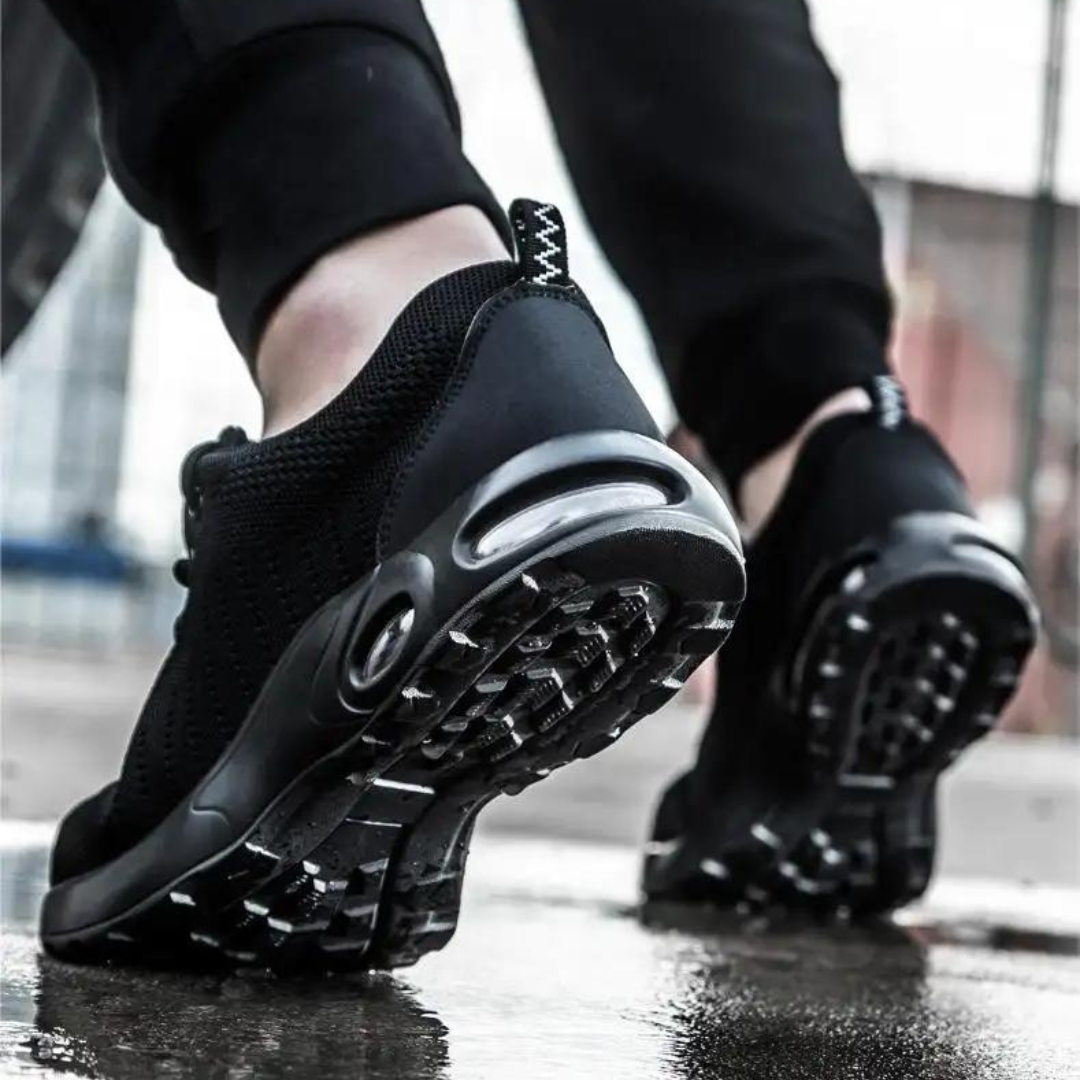 Zapatos de seguridad para hombre con cámara de aire