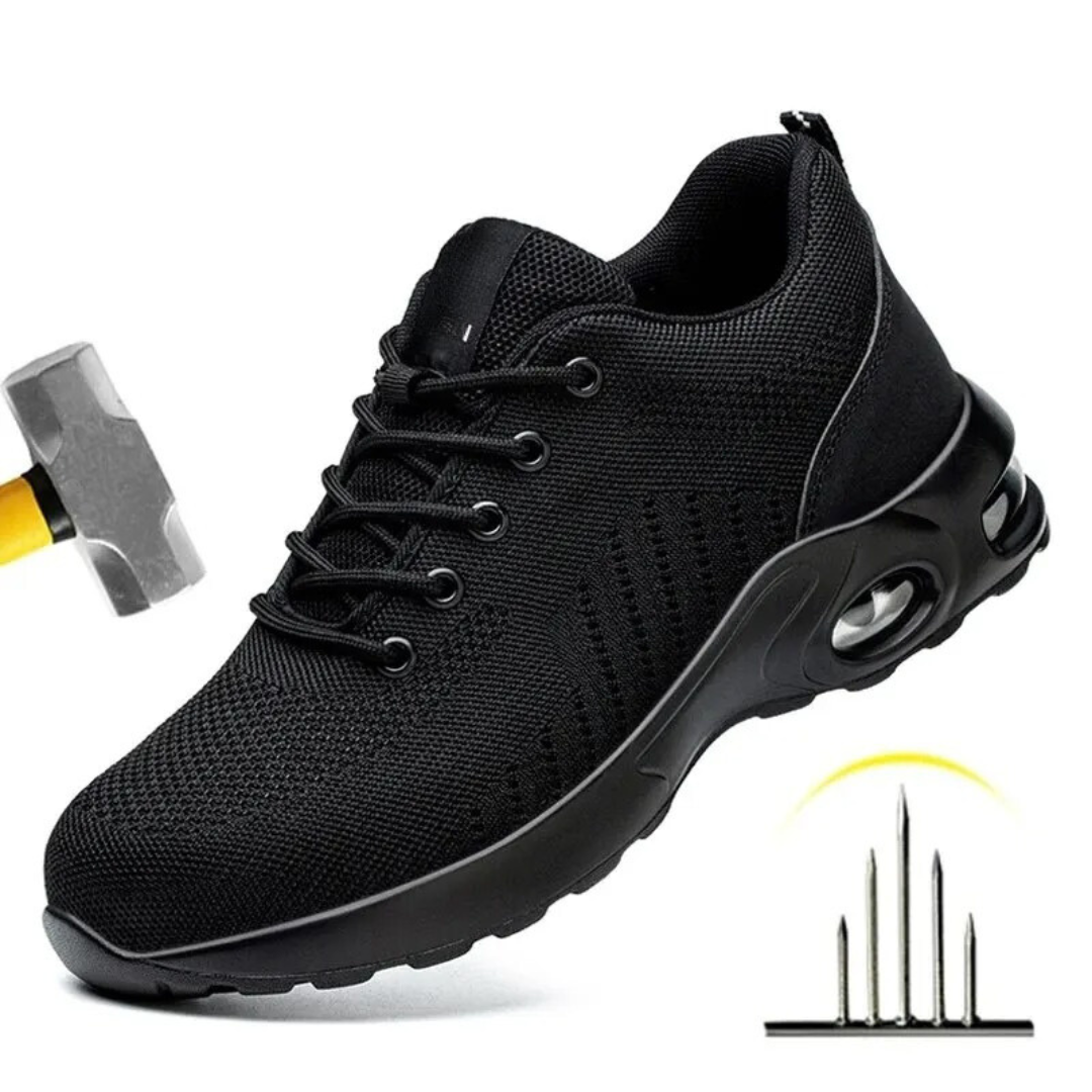 Zapatos de seguridad para hombre con cámara de aire
