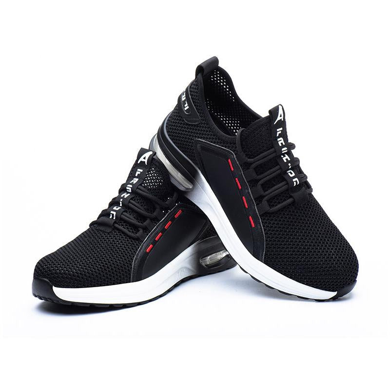Zapatos de Seguridad Transpirables para Hombre con Puntera de Acero y Suela Reforzada