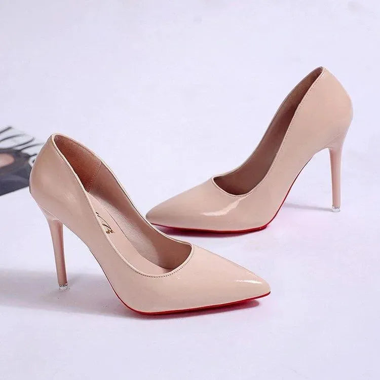Zapatos de tacón de aguja con plataforma para mujer