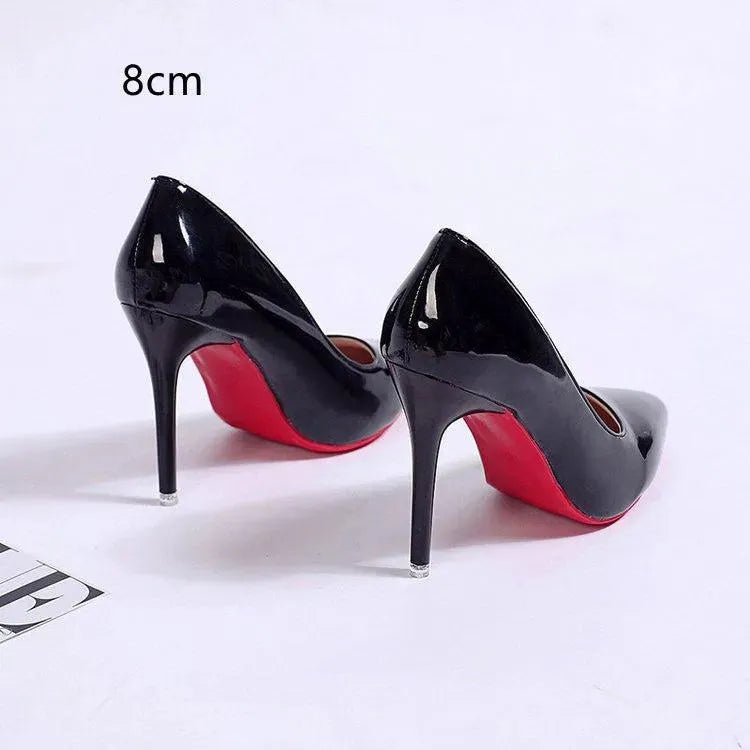 Zapatos de tacón de aguja con plataforma para mujer