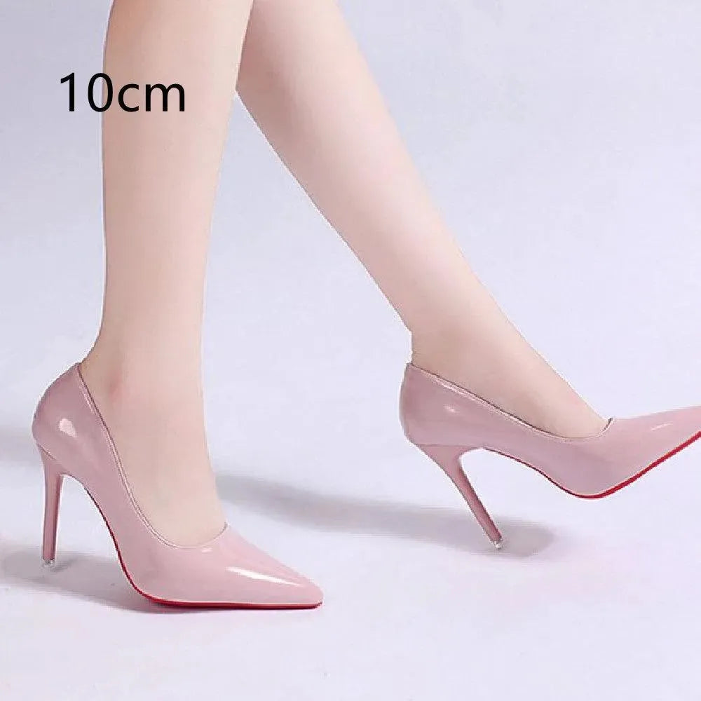 Zapatos de tacón de aguja con plataforma para mujer