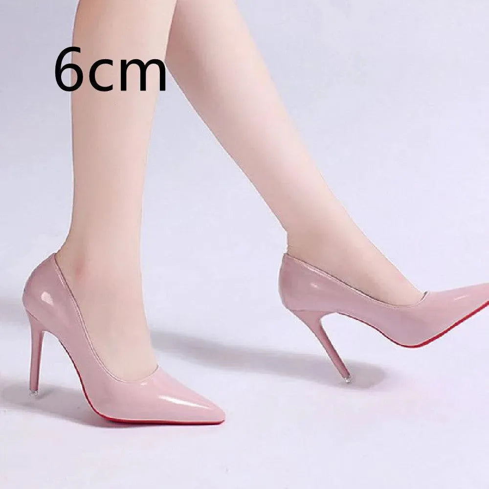 Zapatos de tacón de aguja con plataforma para mujer