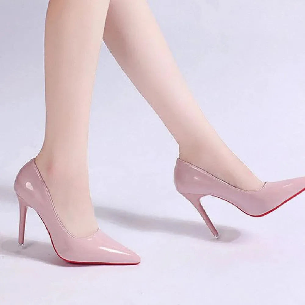 Zapatos de tacón de aguja con plataforma para mujer