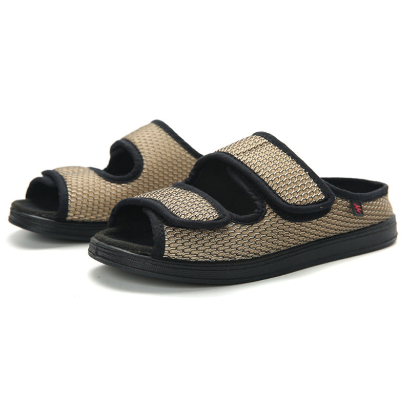 Zapatos diabéticos anchos para pies hinchados | Cómodos, transpirables y ajustables