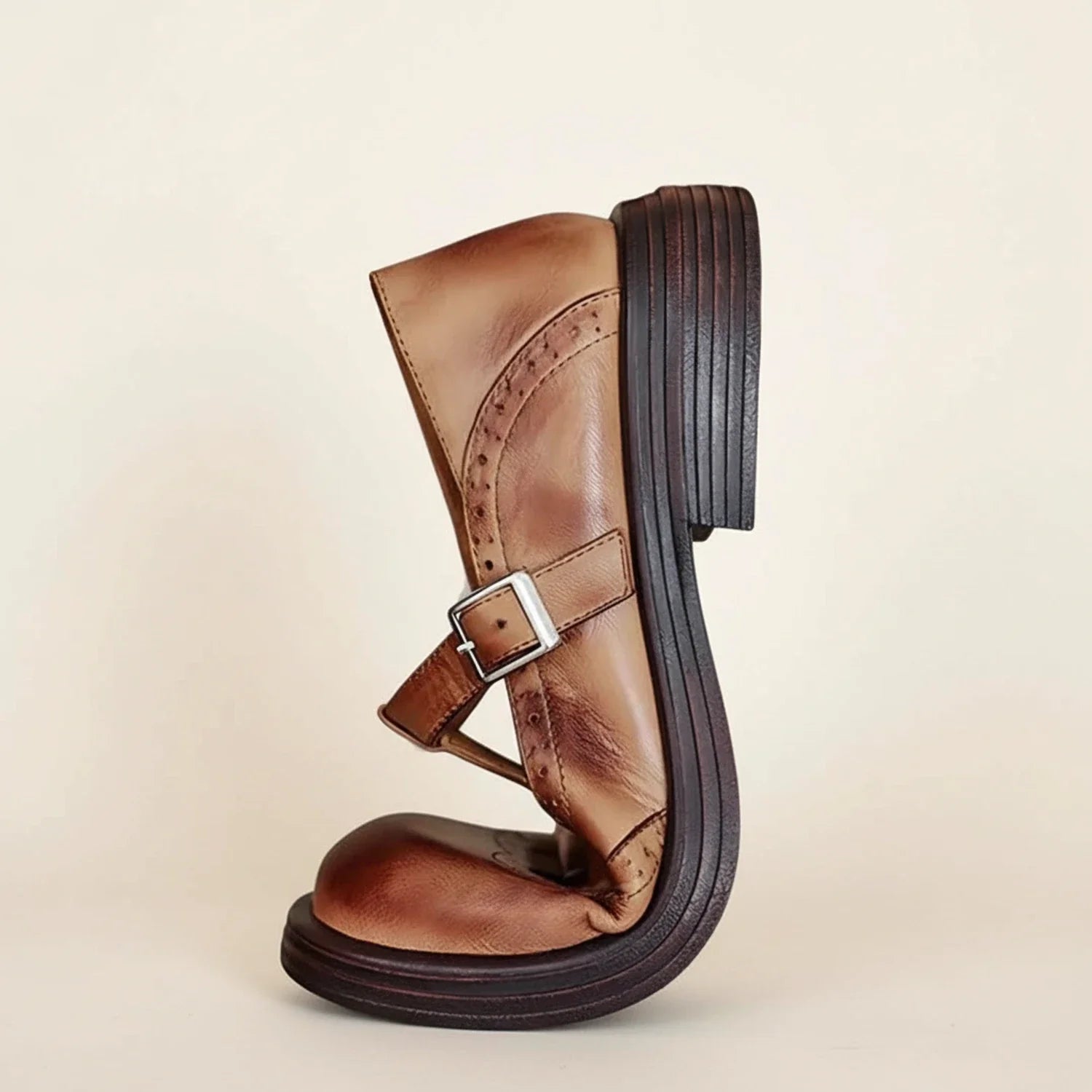 Zapatos Mary Jane clásicos para mujer con correa en T