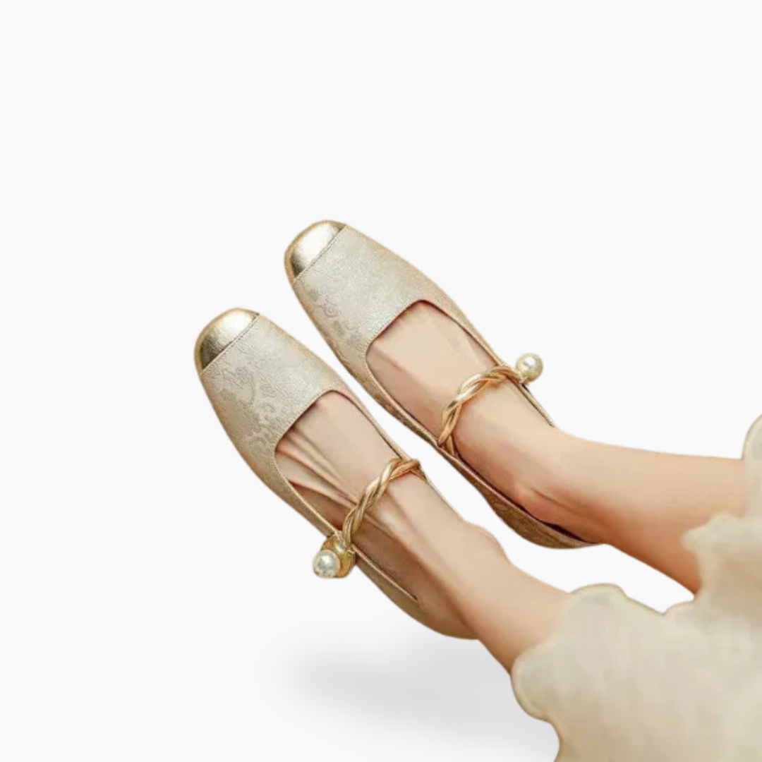 Zapatos Mary Jane para mujer con punta cuadrada y tacón bajo