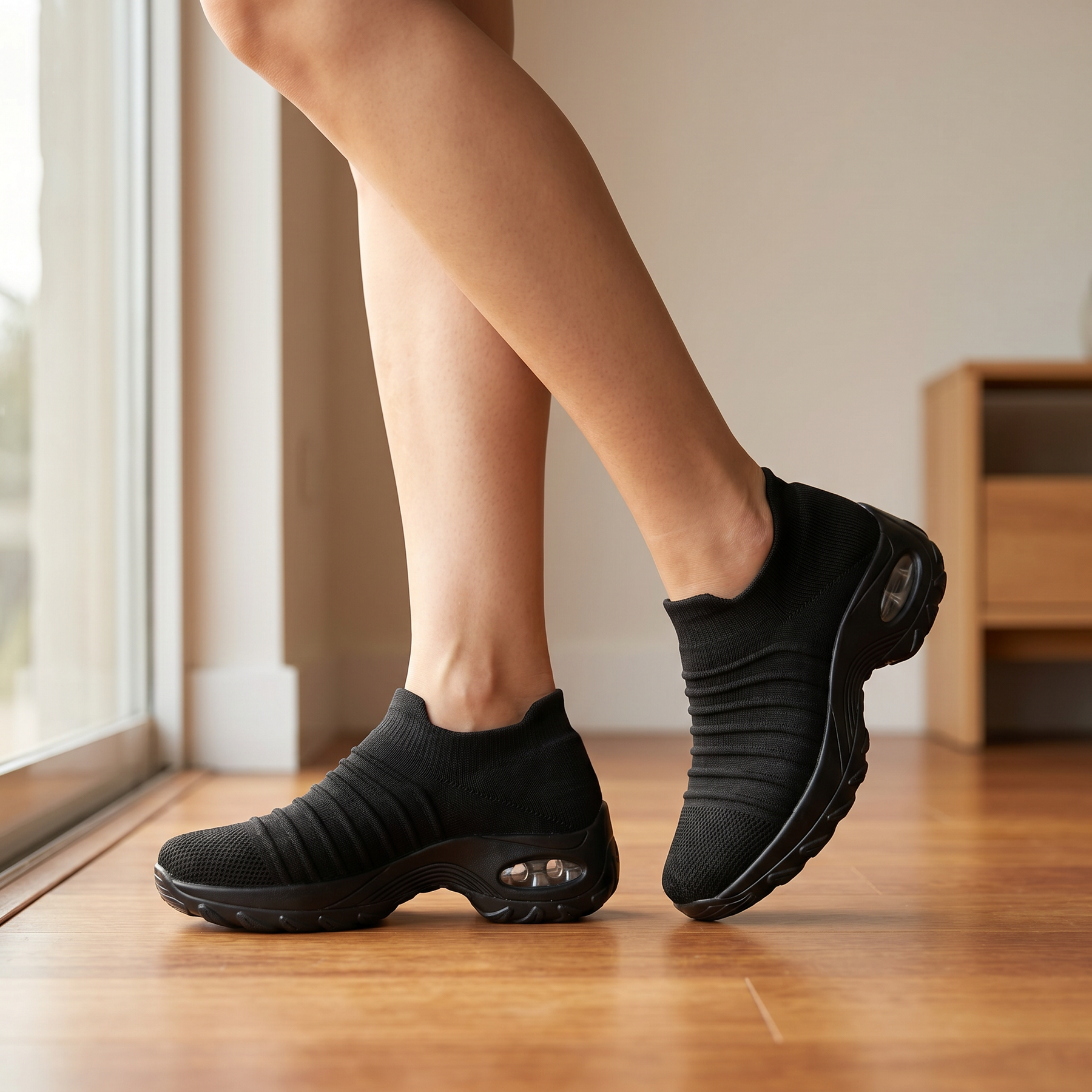Zapatos ortopédicos cómodos para mujer | Botas ligeras transpirables cómodas