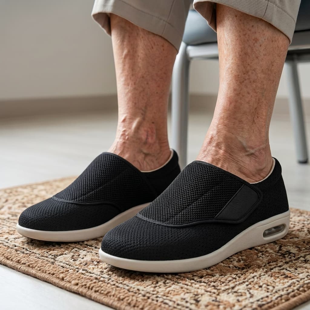 Zapatos ortopédicos de horma ancha