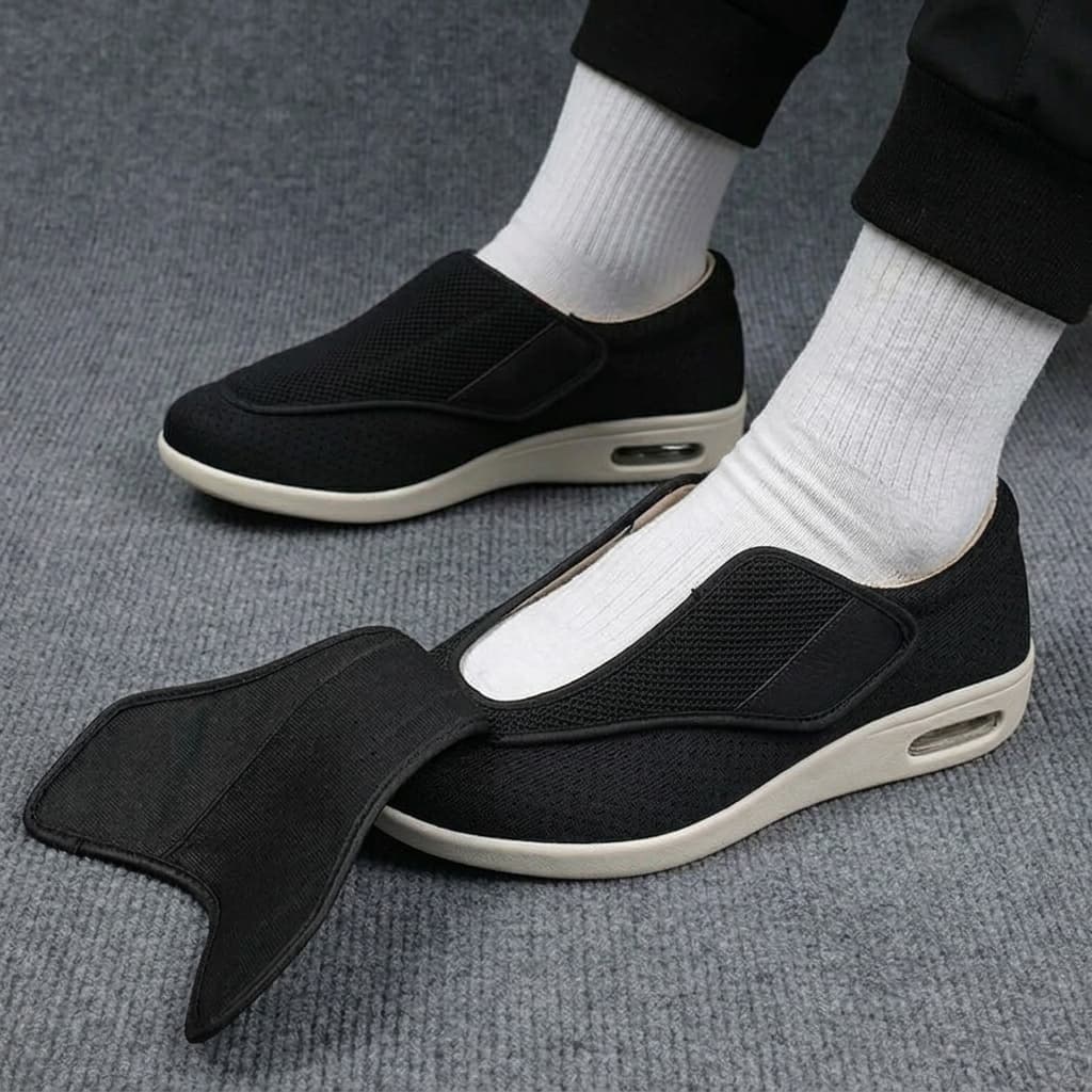 Zapatos ortopédicos de horma ancha